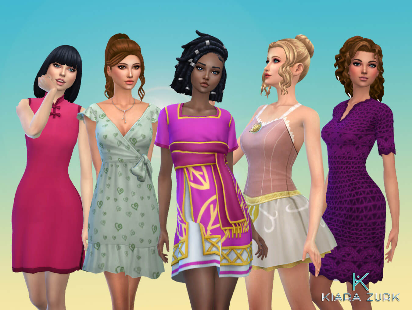Female Dresses Pack 7