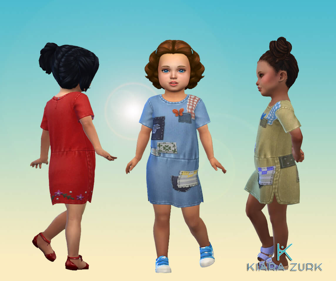 Dress Patched for Toddlers