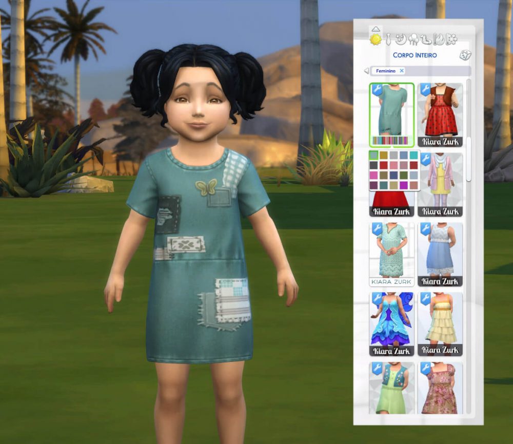 Dress Patched for Toddlers