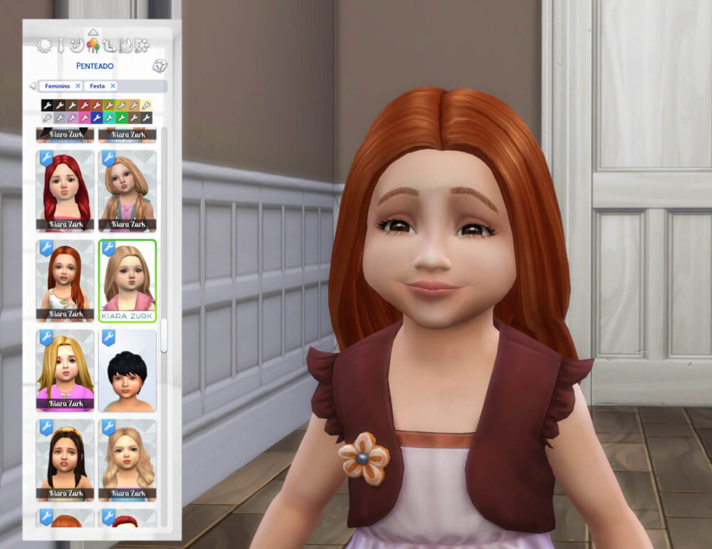 Denise Hairstyle for Toddlers