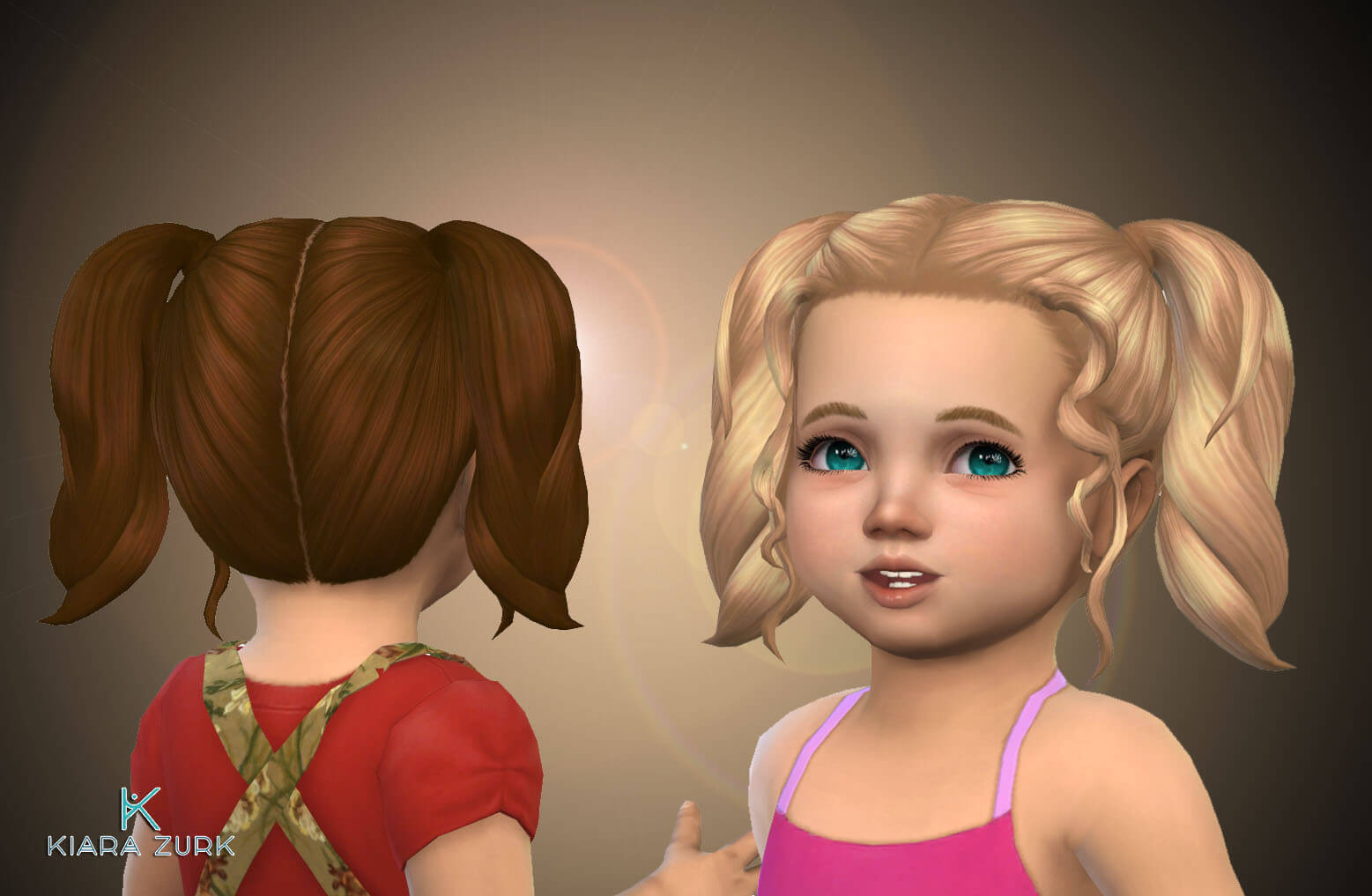 Marina Pigtails for Toddlers