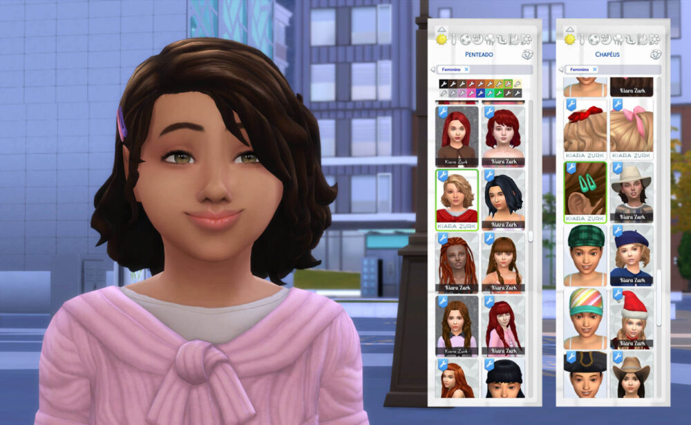 Peggy Hairstyle. for Girls