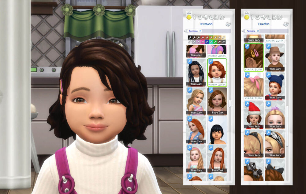 Peggy Hairstyle + Clips for Toddlers