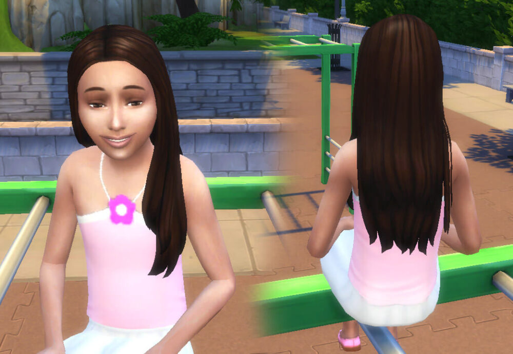 Glossy Hair for Girls