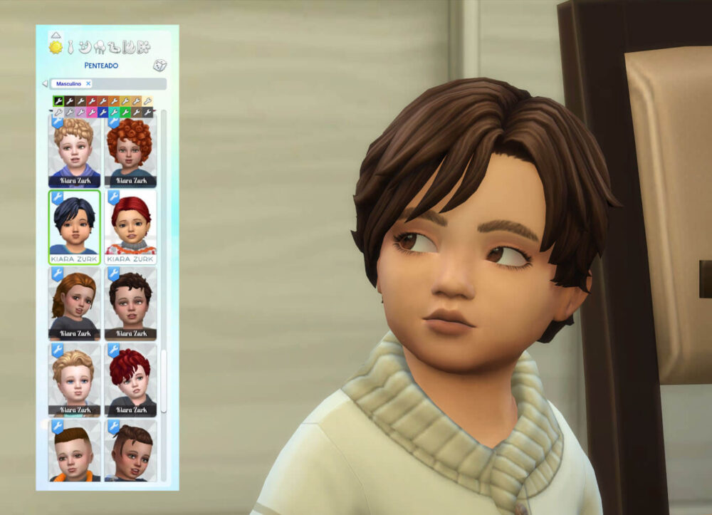 Romano Vargas Hairstyle for Toddlers