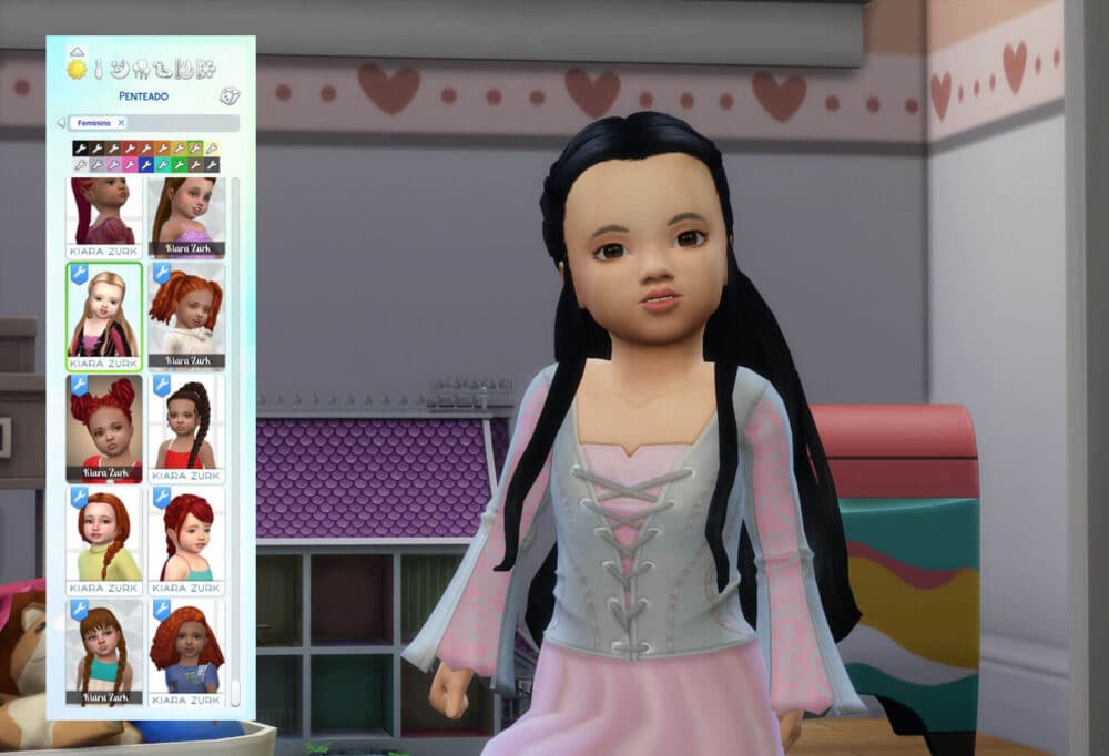 Tauriel Hairstyle for Toddlers