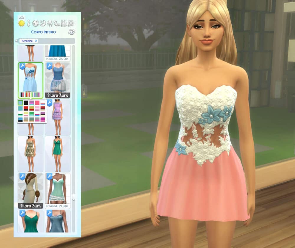 School Opaque Corset