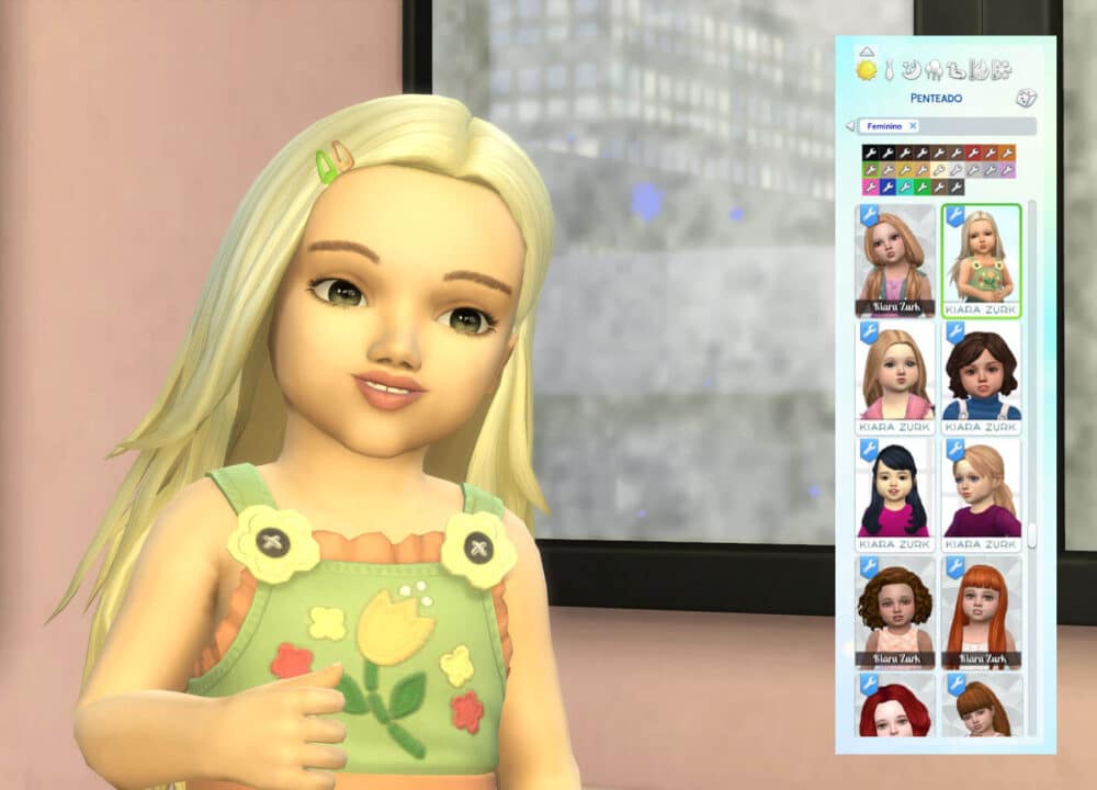 Monica Hairstyle for Toddlers