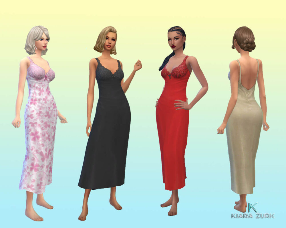 TS3 Romantic Gown
