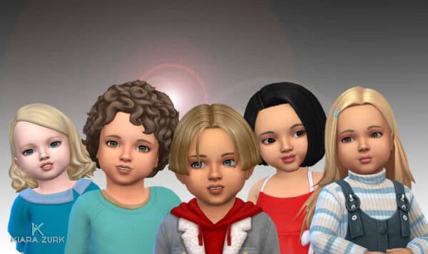 Toddlers Hair Pack 44