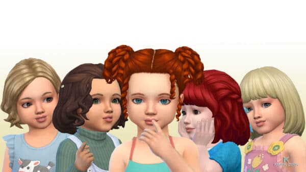 Toddlers Hair Pack 45