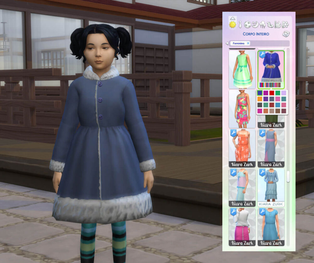 Christmas Coat for Girls