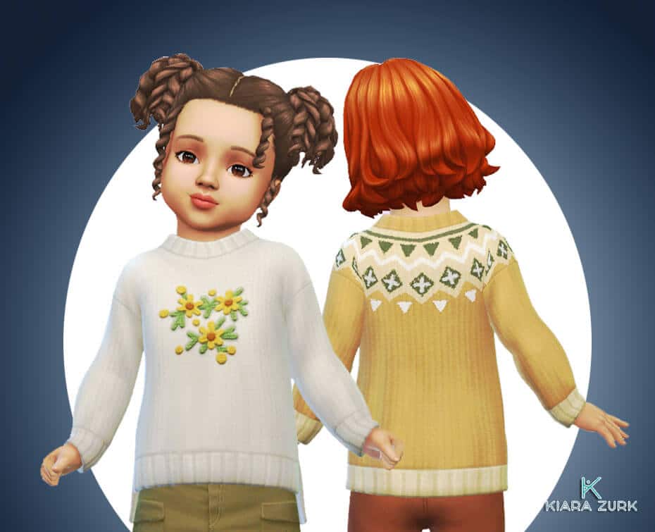 Sweater French for Toddlers