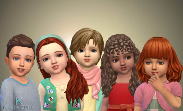Toddlers Hair Pack 46
