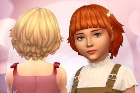 Riley Hairstyle + Bow for Girls