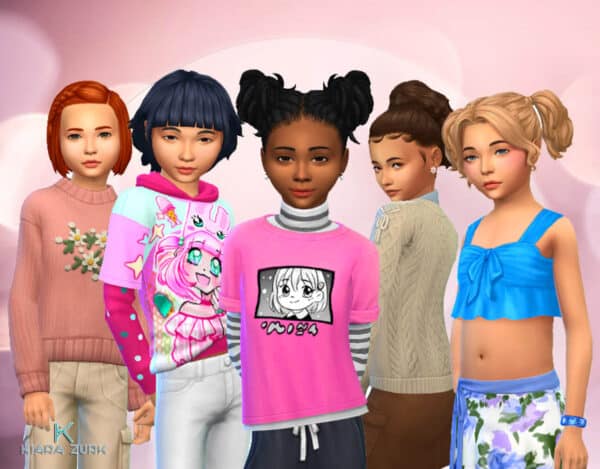 Girls Top Clothes Pack 4 - My Stuff