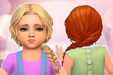 Alice Side Braid for Toddlers