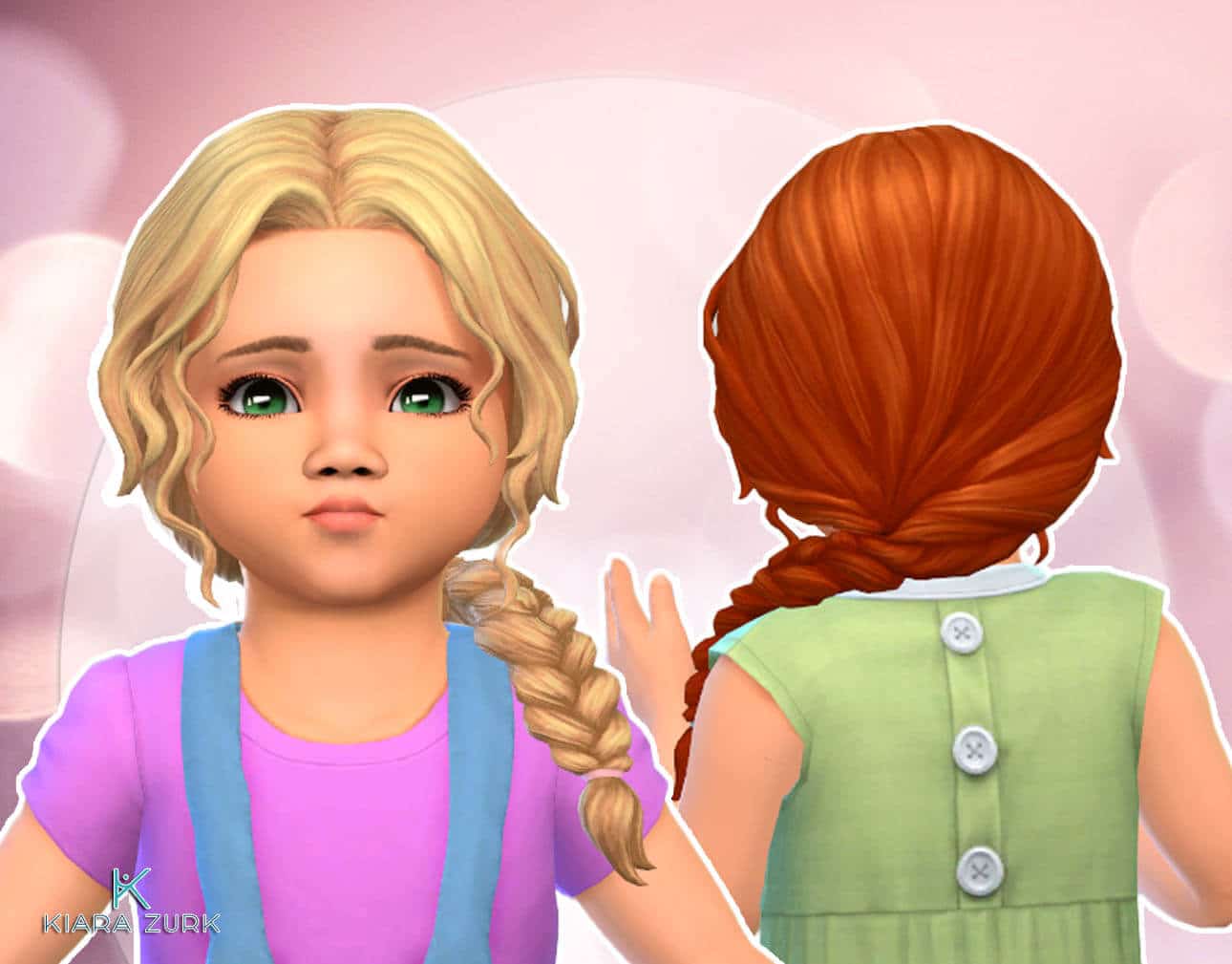 Alice Side Braid for Toddlers