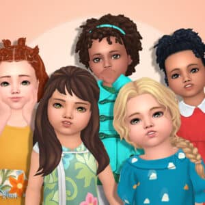 Toddlers Hair Pack 52