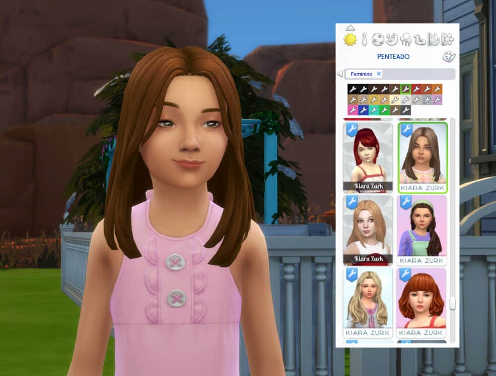 Mariana Hairstyle for Girls