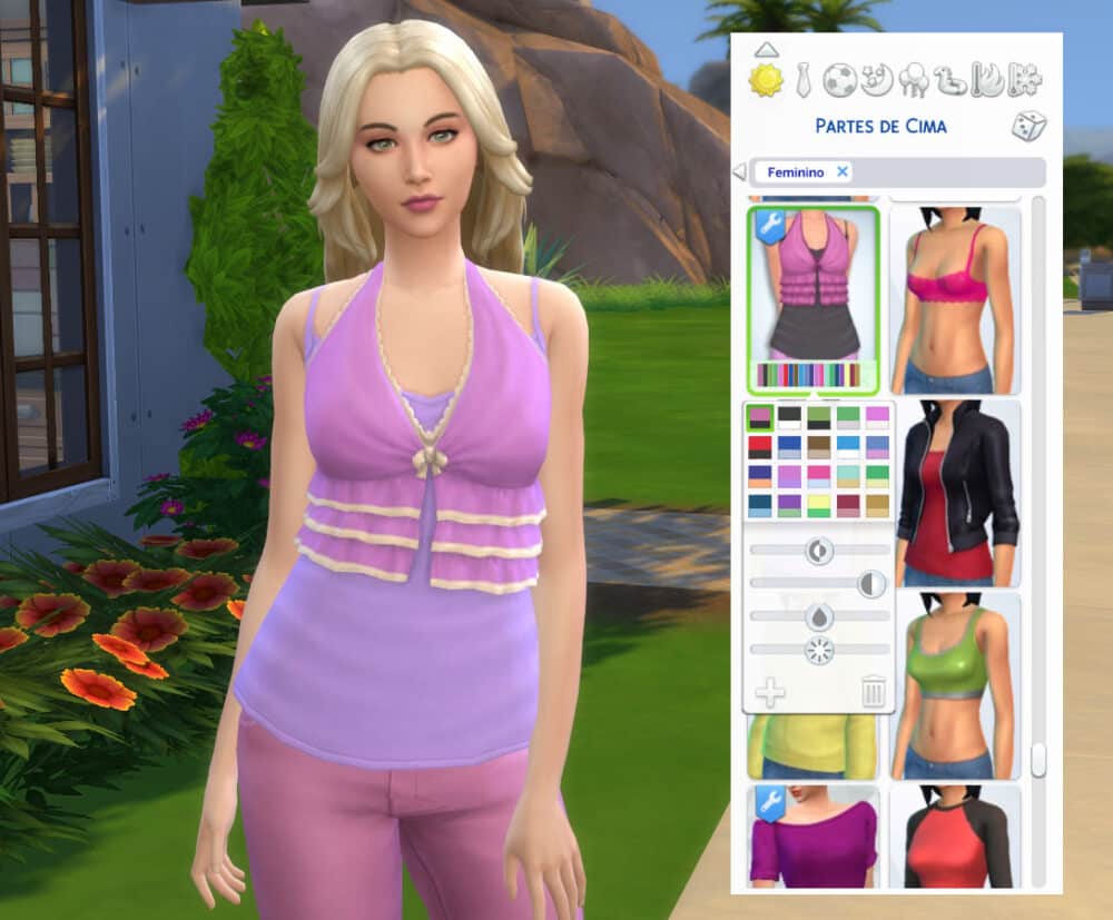 TS3 Boho Lacy Top