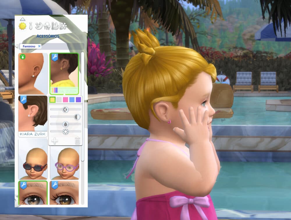 Earrings Hoop Small for Infants