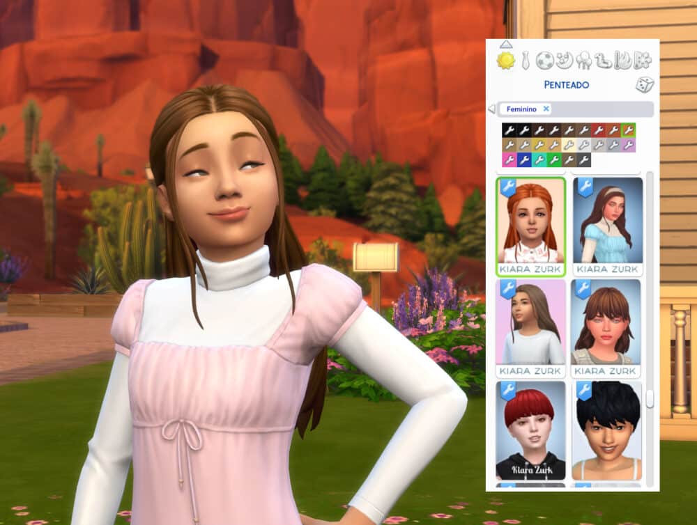 Luisa Hairstyle for Girls