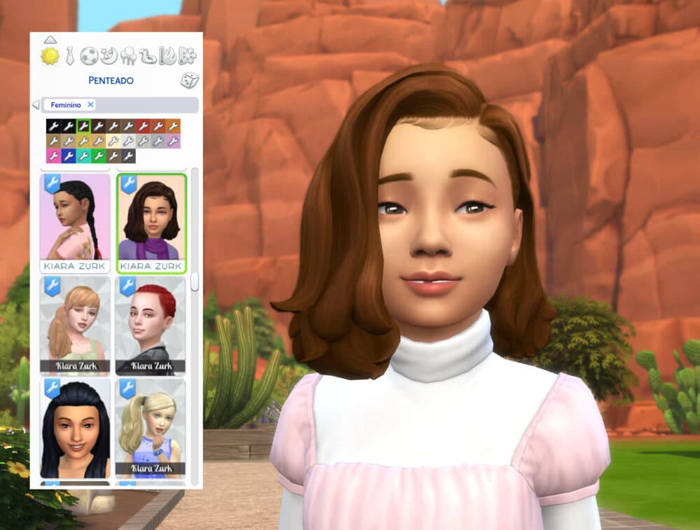 Antonia Hairstyle for Girls