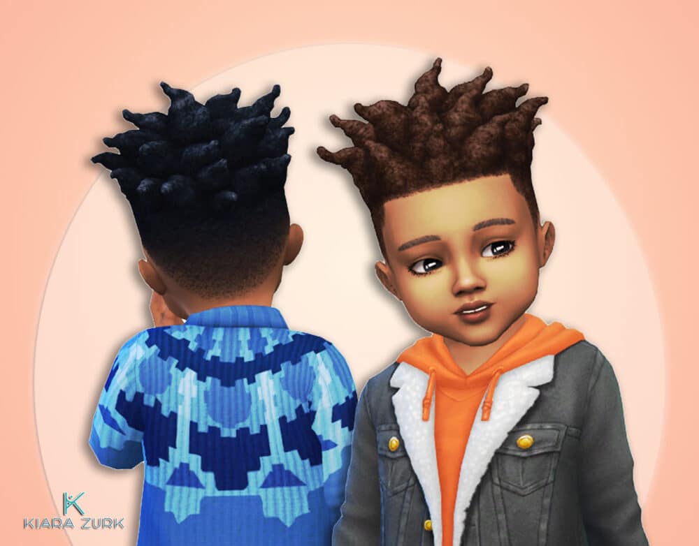 EP17 Afro Spikes for Toddlers