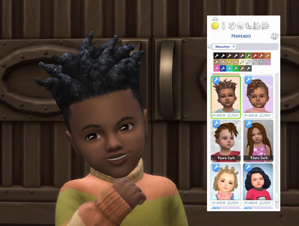 EP17 Afro Spikes for Toddlers