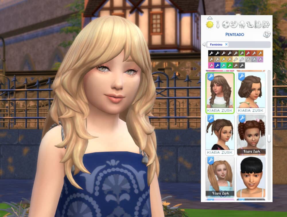 Cynthia Hairstyle for Girls