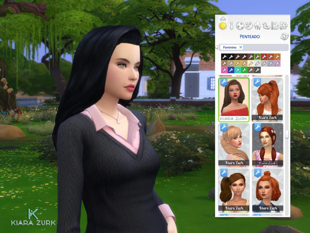 Francesca Hairstyle Version 3