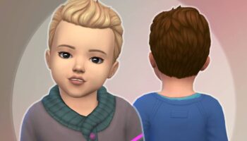 Medium Wavy Parted for Toddlers