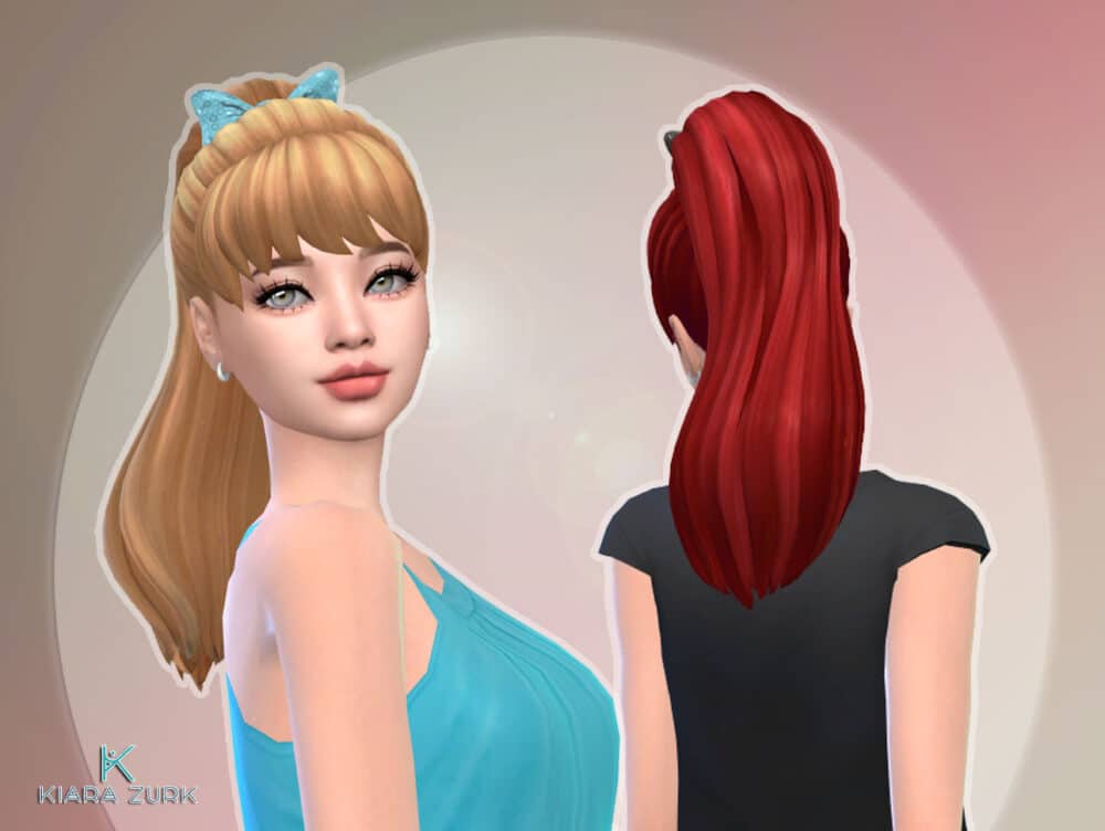 High Bow Ponytail