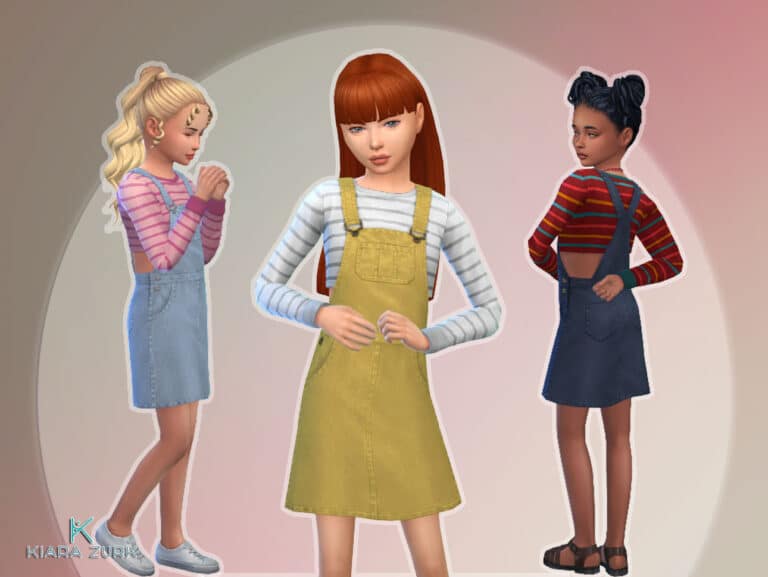 EP20 Overall Skirt for Girls