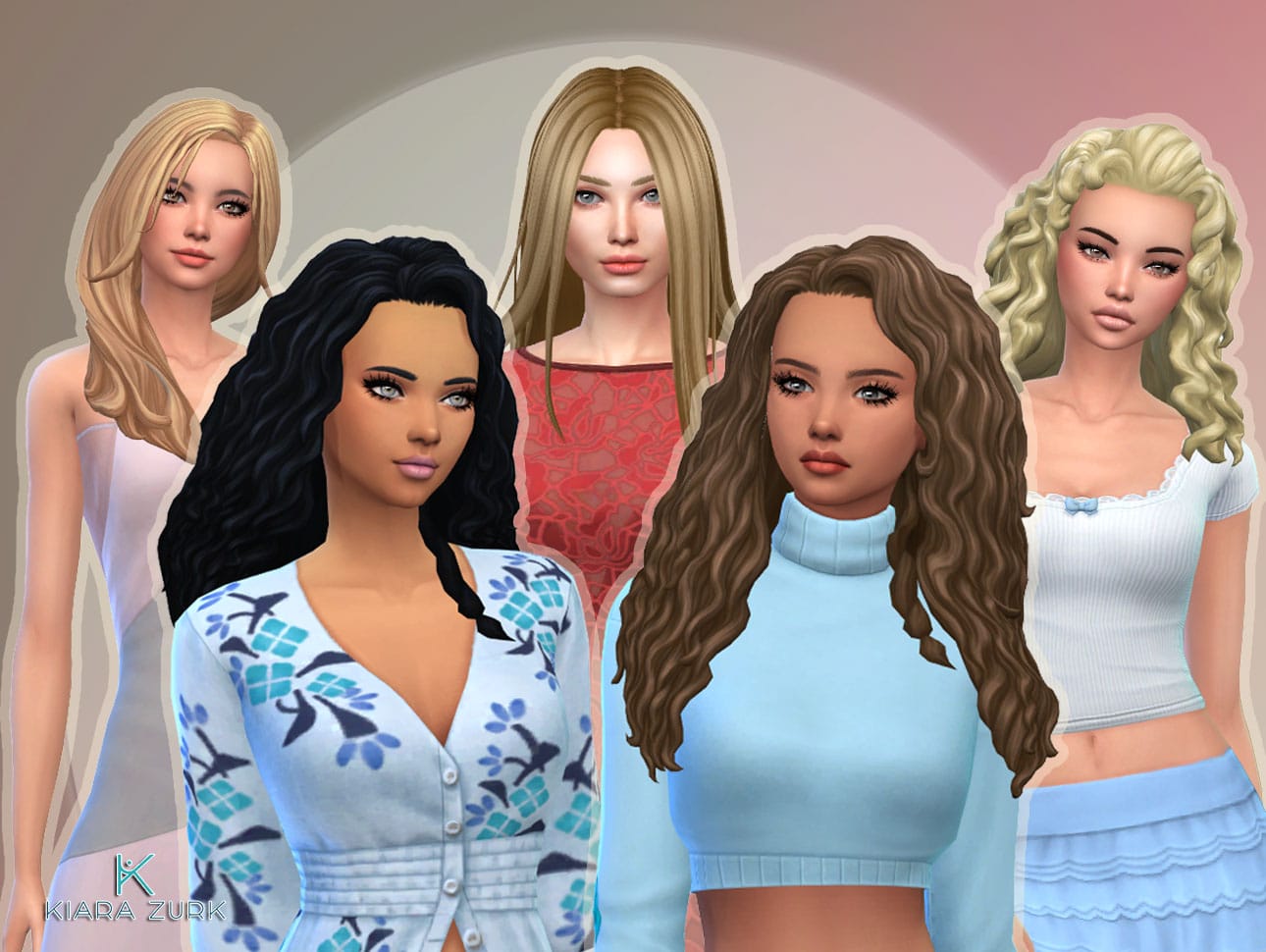 Female Long Hair Pack 55