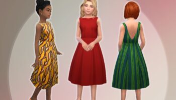 EP21 Dress Boat Neck Conversion♥️