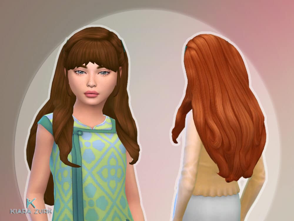 Violet Hairstyle for Girls
