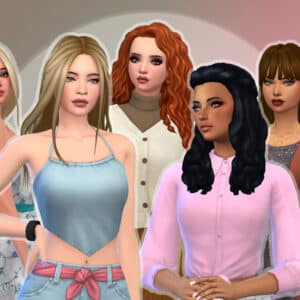 Female Long Hair Pack 56